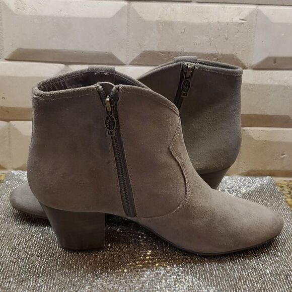 ASH Taupe Suede Booties - Size 40 - Picture 3 of 10